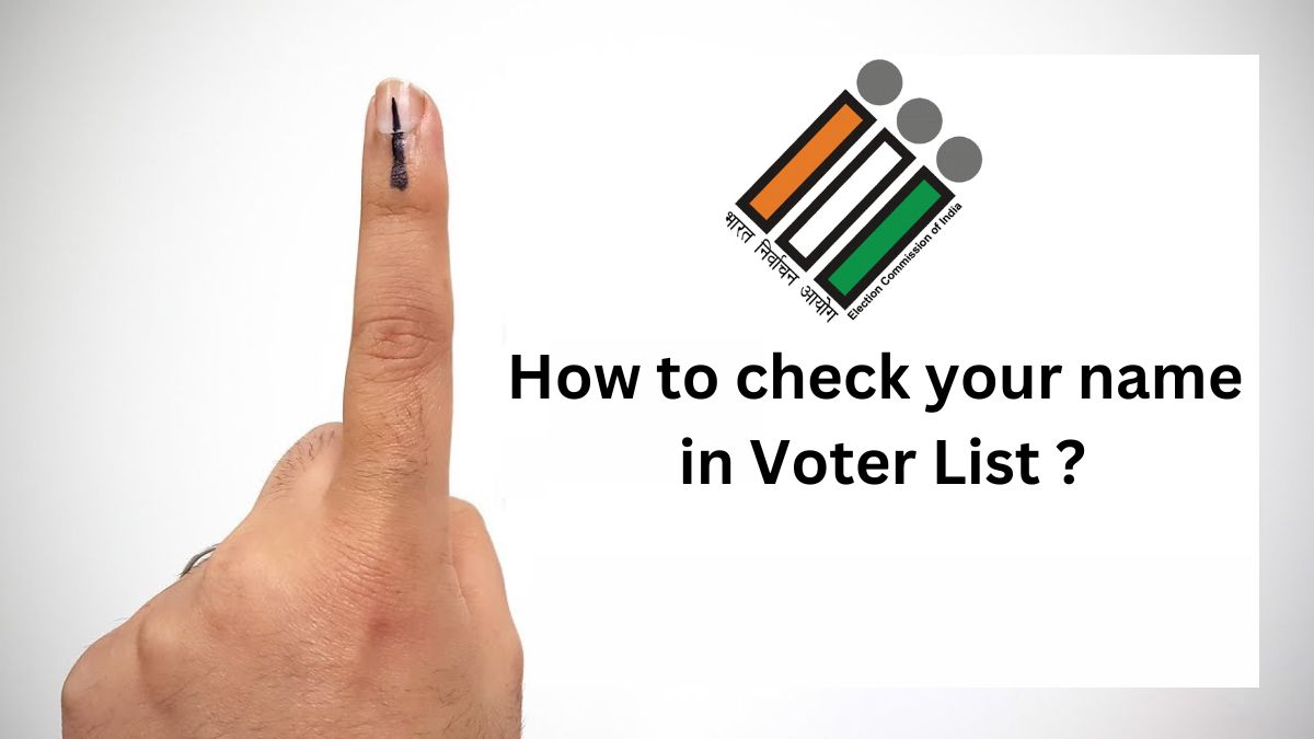 How to check your name in Voter List